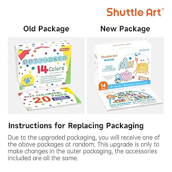 Amazon.co.jp: Shuttle Art ドットマーカー ウォッシャブル